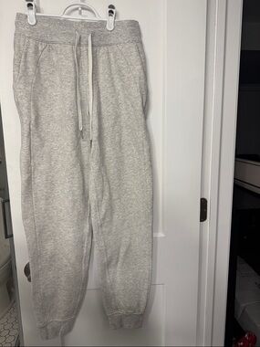 lululemon athletica Light Gray Jogger Sweatpants